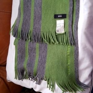 HUGO BOSS BOSS SCARF PREOWNED,62 inch